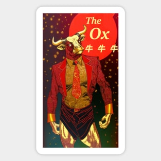 Year of the Ox Comic Magnet